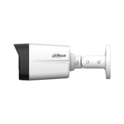 Camara Analoga Hd/dahua /hac-hfw1809tlm-a-led /bullet 4k Full Color/ 8 Megapixeles/ Lente De 2.8mm/ 106 Grados De Apertura/ Microfono Integrado/ 40mts De Iluminacion/ Super Adapt/ Wdr De 120 Db/ Ip67
