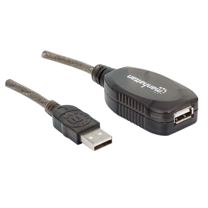 Cable Usb,manhattan,151573, V2.0 Ext. Activa 10.0m Bolsa