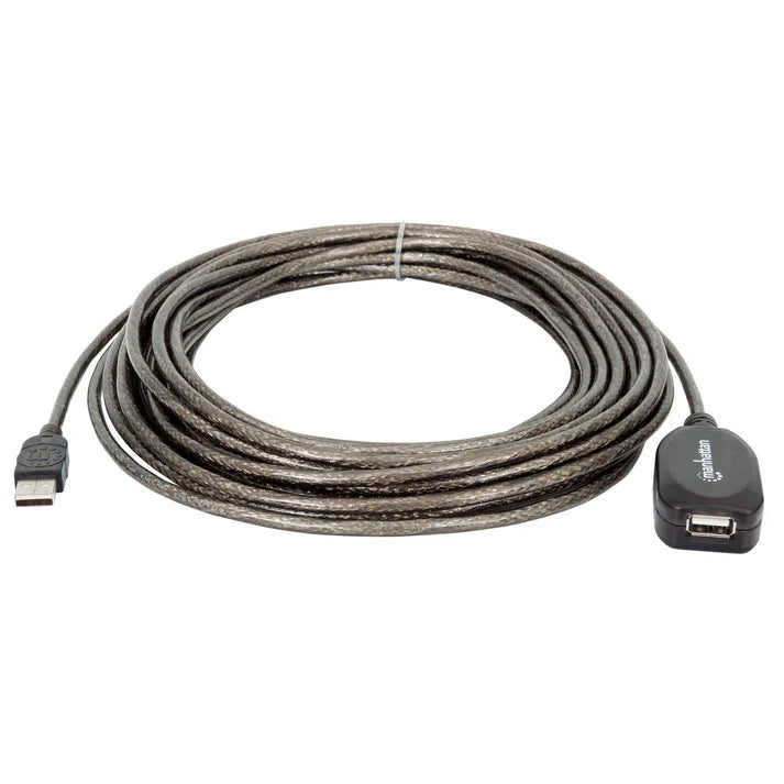 Cable Usb,manhattan,151573, V2.0 Ext. Activa 10.0m Bolsa