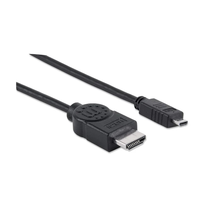 Cable Hdmi,manhattan,324427, 1.4 M-micro 2methernet