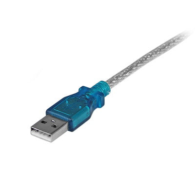 Cable Adaptador De 43cm Usb-a A Serie Rs232 De 1 Puerto Serial Db9 - Macho A Macho - Conversor Compatible Con Windows 8 - Startech.com Mod. Icusb232v2