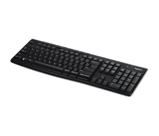 Teclado Logitech K270 Negro Multimedia Mini Receptor Usb Pc