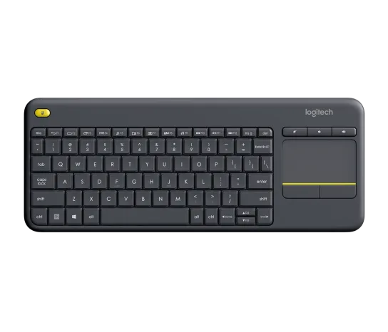 Teclado Logitech K400 Plus Inalambrico Con Touch Pad Mini Usb Unifying Pc/android/chrome