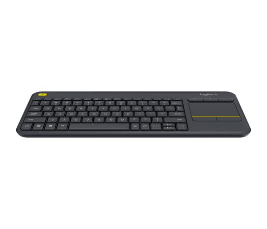 Teclado Logitech K400 Plus Inalambrico Con Touch Pad Mini Usb Unifying Pc/android/chrome