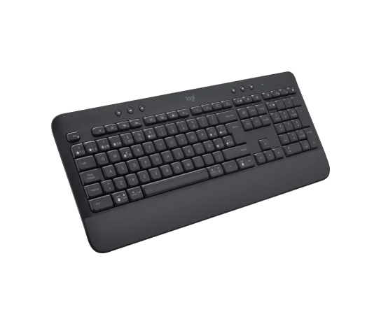 Teclado Logitech Signature K650 Grafito Inalambrico Usb Logi Bolt Bluetooth Multidispositivos