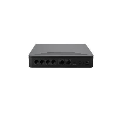Conmutador modular Yeastar para pymes, 20 extensiones, 10 llamadas simultáneas, hasta 4 puertos FXO/FXS (no incluidos)