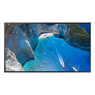 Pantalla Profesional LED de 75", UHD 4K / Brillo 4000 nits / Entradas de Video HDMI/DisplayPort / USO 24/7 / Compatible VESA / Compatible con software MagicInfo