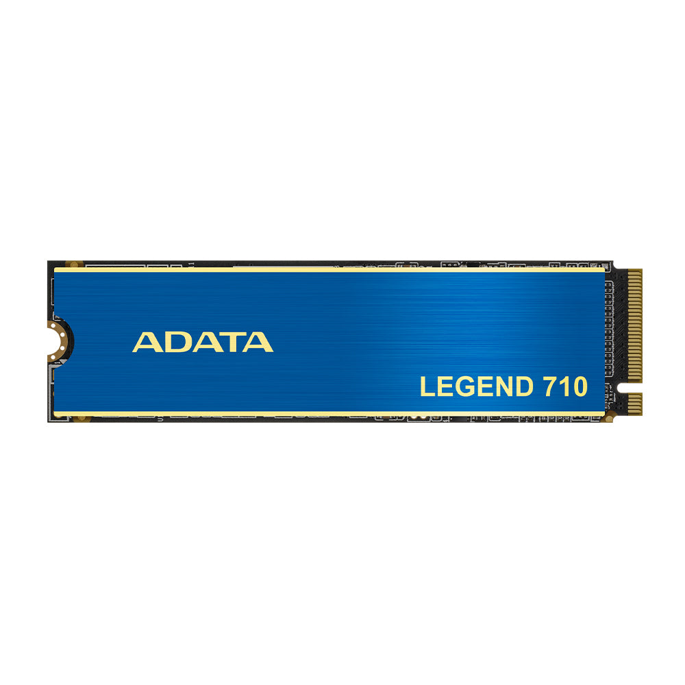 Unidad De Estado Solido Ssd Interno Adata Legend 710 512gb M.2 2280 Nvme Pcie Gen 3x4 Lect.2400 Escrit.1800 Mbs Pc Laptop Mini pc 3dnand Disipador (aleg-710-512gcs)