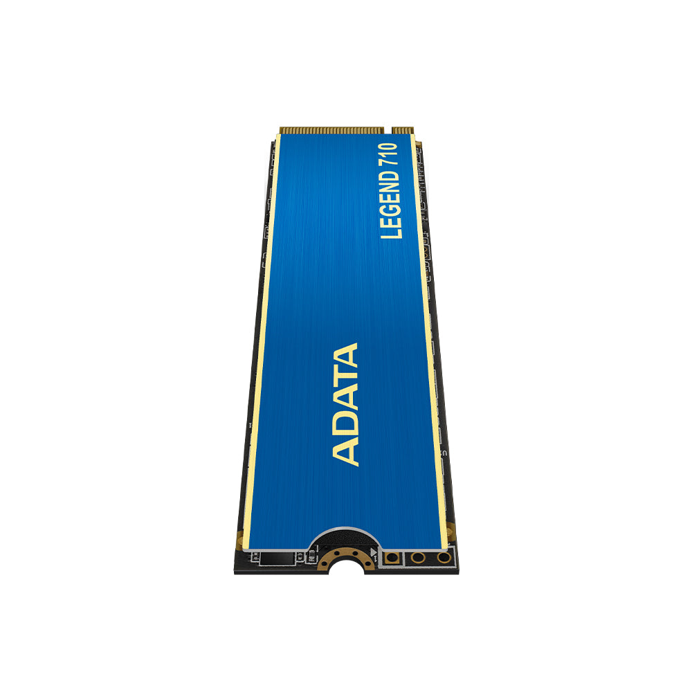 Unidad De Estado Solido Ssd Interno Adata Legend 710 512gb M.2 2280 Nvme Pcie Gen 3x4 Lect.2400 Escrit.1800 Mbs Pc Laptop Mini pc 3dnand Disipador (aleg-710-512gcs)