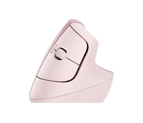 Mouse Logitech Lift Vertical Ergo Optico Inalambrico Bt Logi Bolt Easy-switch Rosa