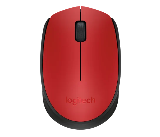 Mouse Logitech M170 Red-k Optico Inalambrico Mini Receptor Usb Pc/mac/chrome.