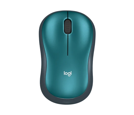 Mouse Logitech M185 Blue Optico Inalambrico Mini Receptor Usb Pc/mac/chrome