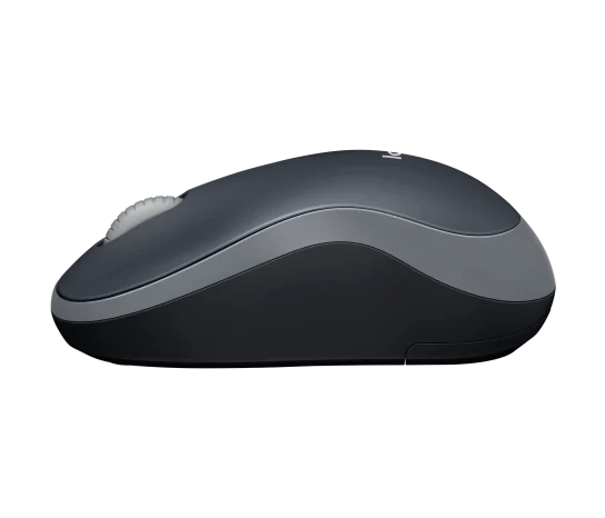 Mouse Logitech M185 Dark Grey Optico Inalambrico Mini Receptor Usb Pc/mac/chrome