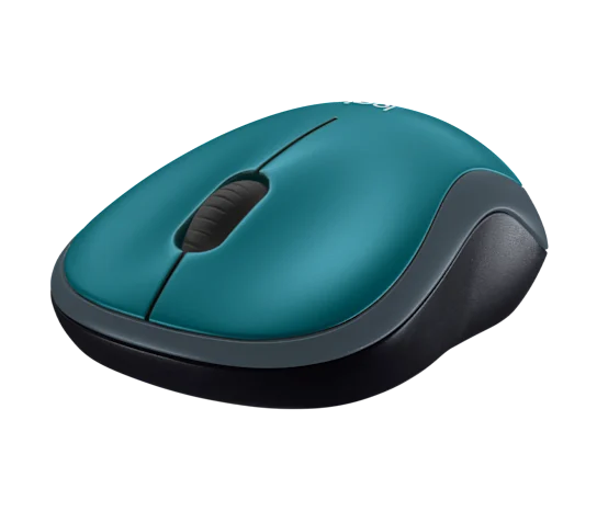 Mouse Logitech M185 Blue Optico Inalambrico Mini Receptor Usb Pc/mac/chrome