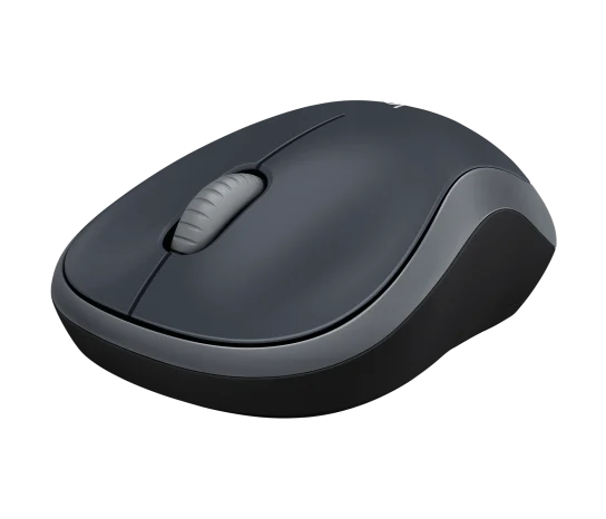 Mouse Logitech M185 Dark Grey Optico Inalambrico Mini Receptor Usb Pc/mac/chrome
