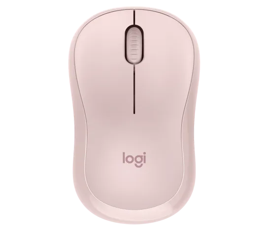 Mouse Logitech M240 Rosa Inalanbrico Bluetooth Comodo Silecioso Multi Sistema