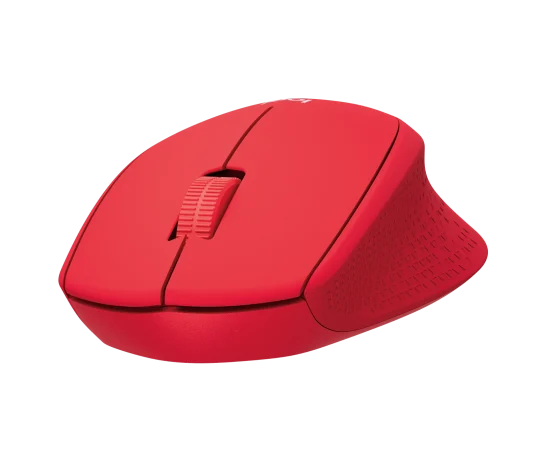 Mouse Logitech M280 Rojo Optico Inalambrico (mini Receptor Usb) Pc/mac/chrome/linux
