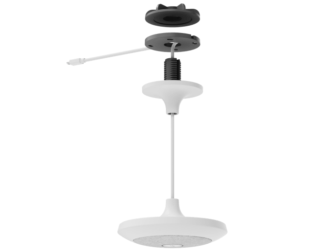 Soporte De Base Logitech Para Microfono Colgante. Videoconferencia