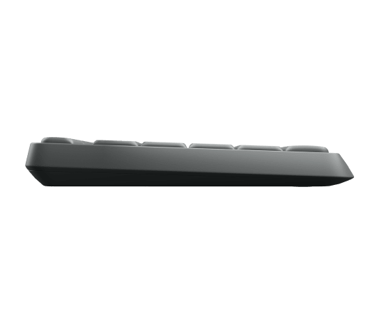 Teclado/mouse Logitech Mk235 Gris Inalambrico Usb Para Pc Alcance Hasta 10 Mts