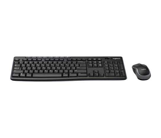 Teclado/mouse Logitech Mk270 Negro Inalambricos Usb Para Pc