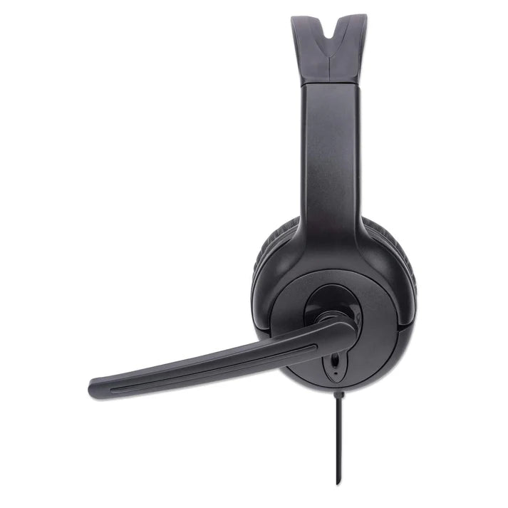 Audifonos Diadema, Manhattan,179874,usb, Monoaural, Control De Volumen