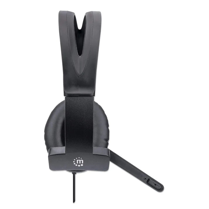 Audifonos Diadema, Manhattan,179874,usb, Monoaural, Control De Volumen