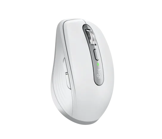 Mouse Logitech Mx Anywhere 3s Inalambrico Recargable Gris Palido