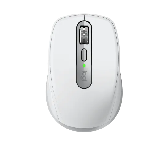 Mouse Logitech Mx Anywhere 3s Inalambrico Recargable Gris Palido