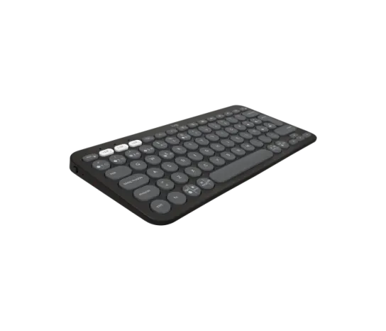 Teclado Logitech Pebble Keys 2 K380s Grafito Inalambrico Easy-switch Bluetooth Logi Bolt No Incluido. (espaÑol)