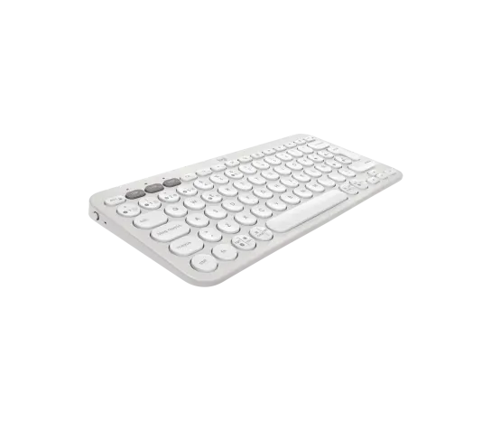Teclado Logitech Pebble Keys 2 K380s Blanco Inalambrico Easy-switch Bluetooth Logi Bolt No Incluido. (espaÑol)