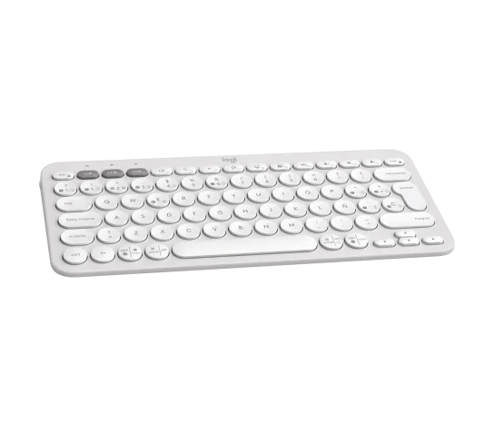 Teclado Logitech Pebble Keys 2 K380s Blanco Inalambrico Easy-switch Bluetooth Logi Bolt No Incluido. (espaÑol)