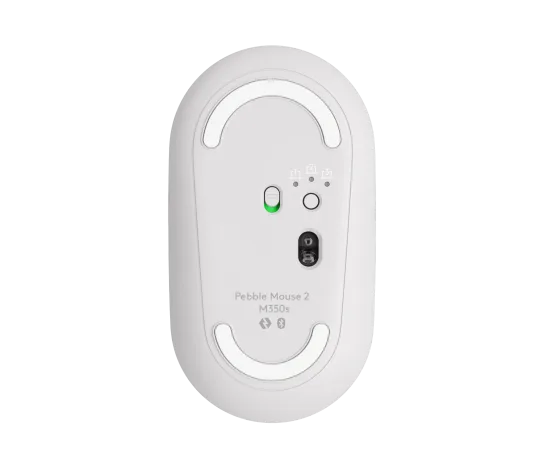 Mouse Logitech Pebble 2 M350s Inalambrico Bt Easy-switch Blanco
