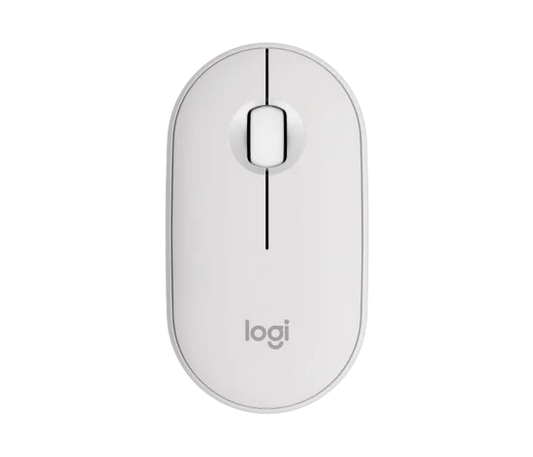 Mouse Logitech Pebble 2 M350s Inalambrico Bt Easy-switch Blanco