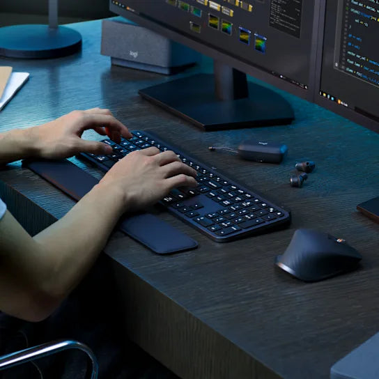 Teclado Logitech Mx Keys S Inalambrico Bluetooth  Logi Bolt Usb-c Grafito