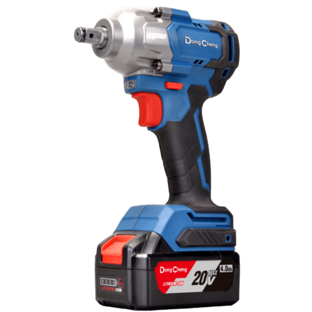 Llave de Impacto Inalámbrica de 20 V, incluye 2 Baterías de 4.0 AH, Cargador y Estuche plástico.