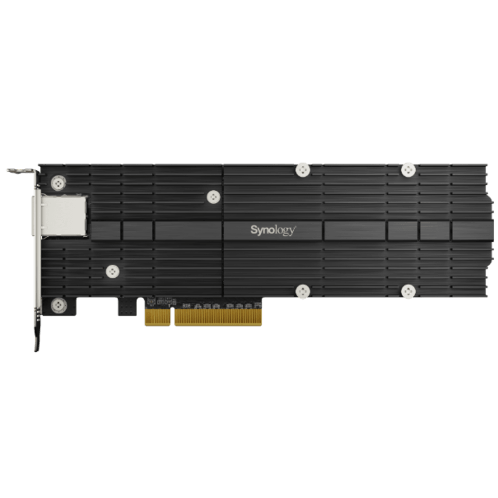 Tarjeta Synology Pcie 3.0 X8 1 Puerto De 10g Base-t Y 2 Ranuras Ssd Nvme M.2 2280/22110, Todo En Uno Para Acelerar El Rendimiento