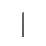 Columna de Aluminio Longitud 180 cm | Construcción Robusta | Utilizable como columna en soluciones de videowall