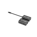 Extensor Mini 4K120Hz USB-C a HDMI | Transmisión 18 Gbps | Distancia 60m 4K@60Hz | HDR10 / HDCP 2.2 | Protección ESD ±8KV | Alimentación por Fuente de Señal