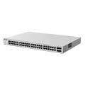 Switch Administrable Poe Capa 2+ Plus, Con 48 Puertos Gigabit Poe 802.3af/at + 4 Sfp+ Para Fibra 10gb, Gestión Gratuita Desde La Nube, 370w