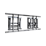 Soporte Estructural Modular para Pantallas | Altura Ajustable de 200 mm a 1600 mm | Ancho 600 mm | Profundidad 134 mm a 300 mm | Diseño Metálico| Compatible con Diferentes Tamaños de Pantallas |Soporta Formato Horizontal y Vertical.