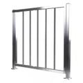 Puerta De Acero Inoxidable De Medio Cuerpo / Paso De 100 Centímetros De Ancho Ideal Para Dar Accesos Que No Caben Por Su Torniquete / Altura De 90 Centímetros