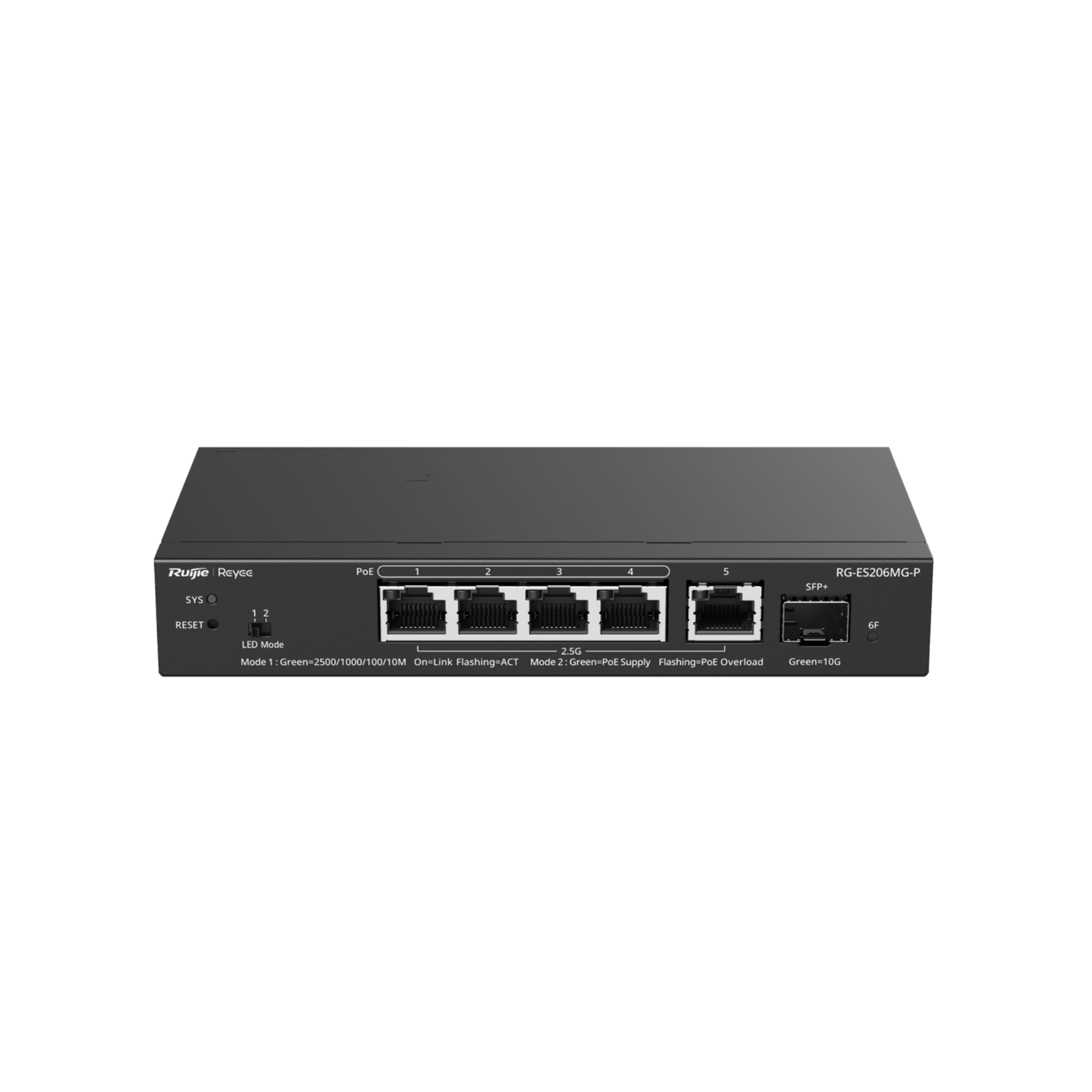 Switch Administrable Capa2 PoE++ con 5 puertos Multi-Gigabit 2.5Gb, hasta 70w PoE 802.3bt