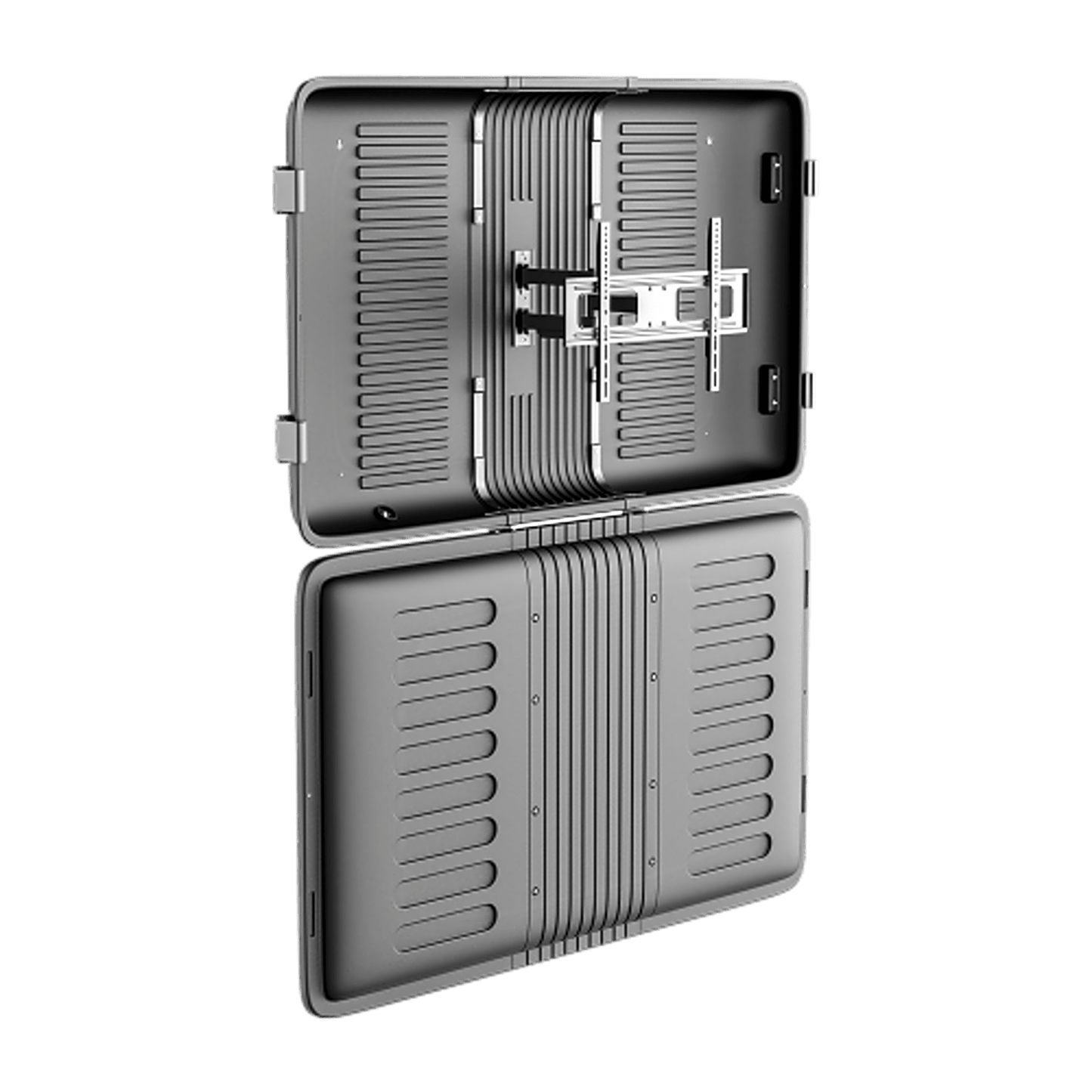 ENCLOSURE PARA PANTALLA HASTA 75" | RESISTENTE A INTEMPERIE MONTURA PARED | CAPACIDAD DE CARGA MAX. 50 KG