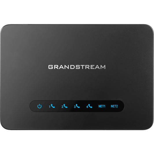 Gateway VoIP con Router NAT / 4 Puertos FXS (Conectar Teléfono Análogo) / Router NAT Gigabit Integrado / Cifrado AES Reforzado / Aprovisionamiento Automático / Soporta SIP y Fax T.38