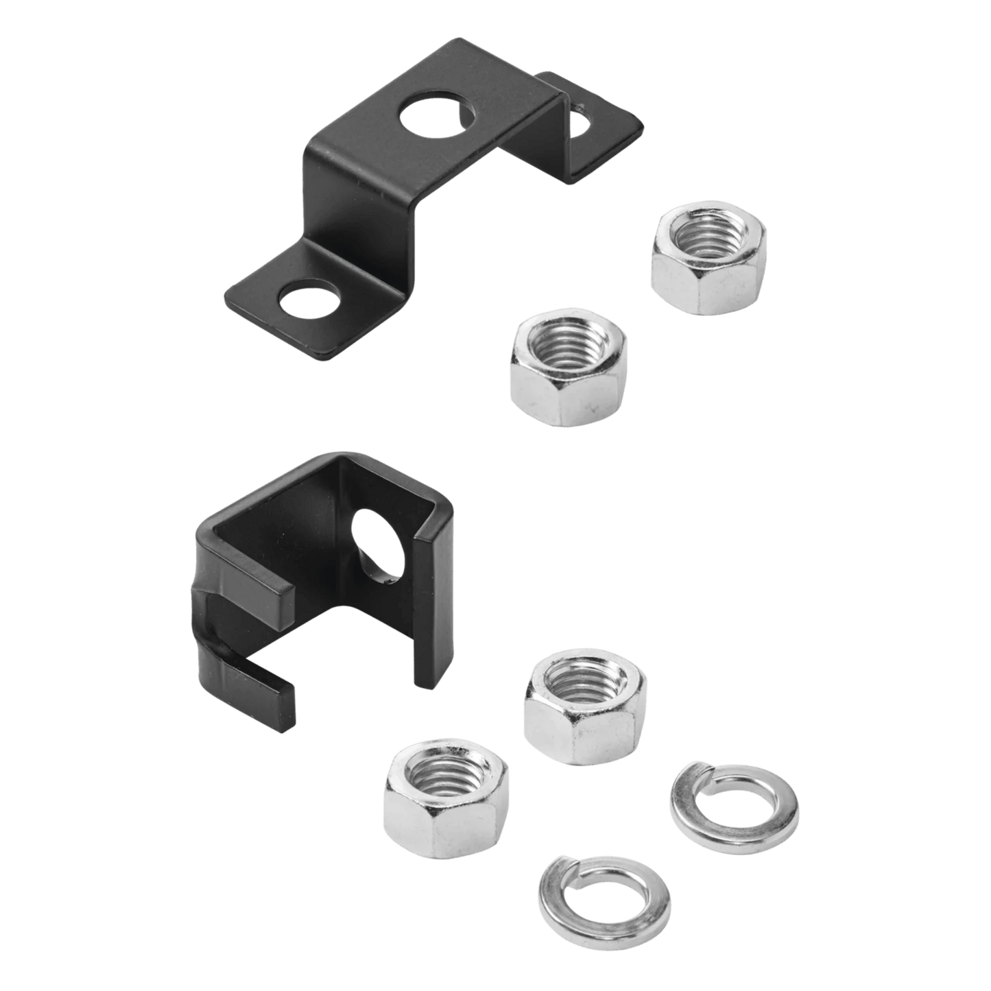 Kit de Soporte a Techo, Para Charola Tipo Escalerilla, de Acero, Color Negro