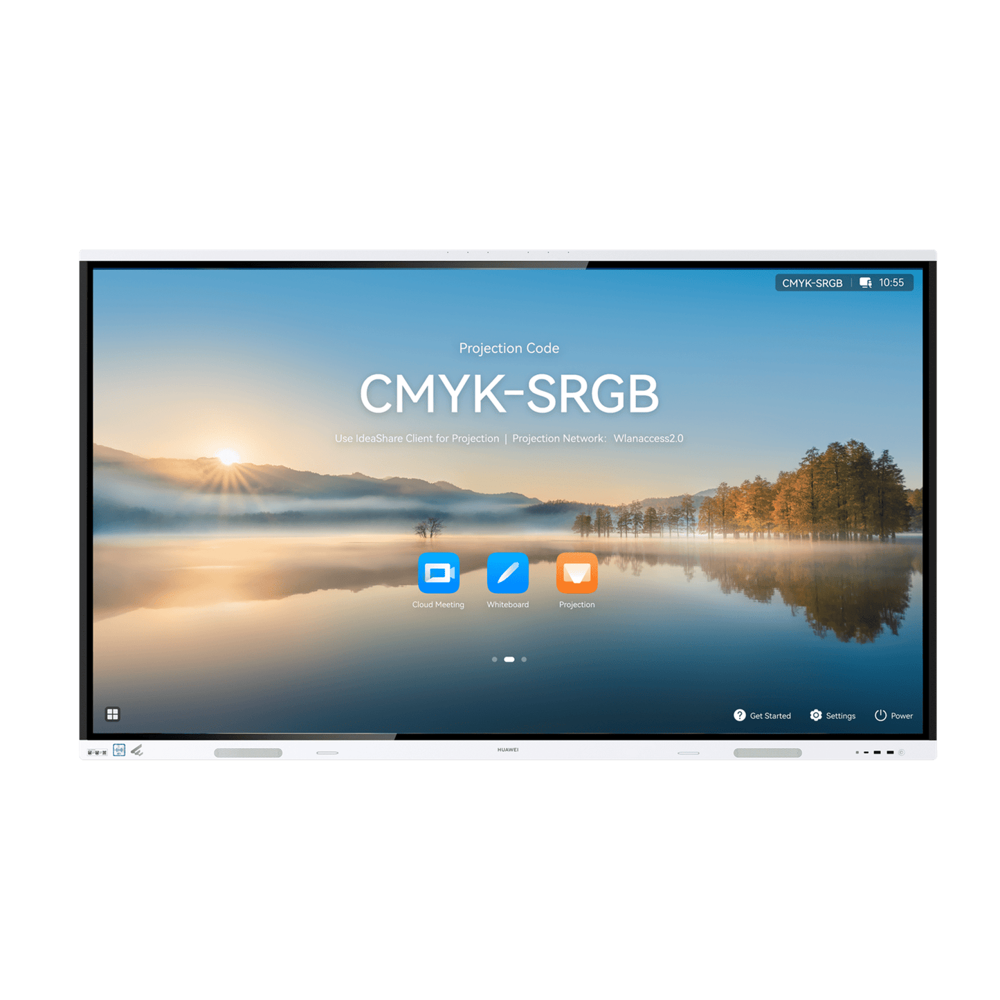 Pantalla Interactiva IdeaHub Board 3 PRO de 86'' para Colaboración Inteligente, 4K, Harmony OS, Wi-Fi 6