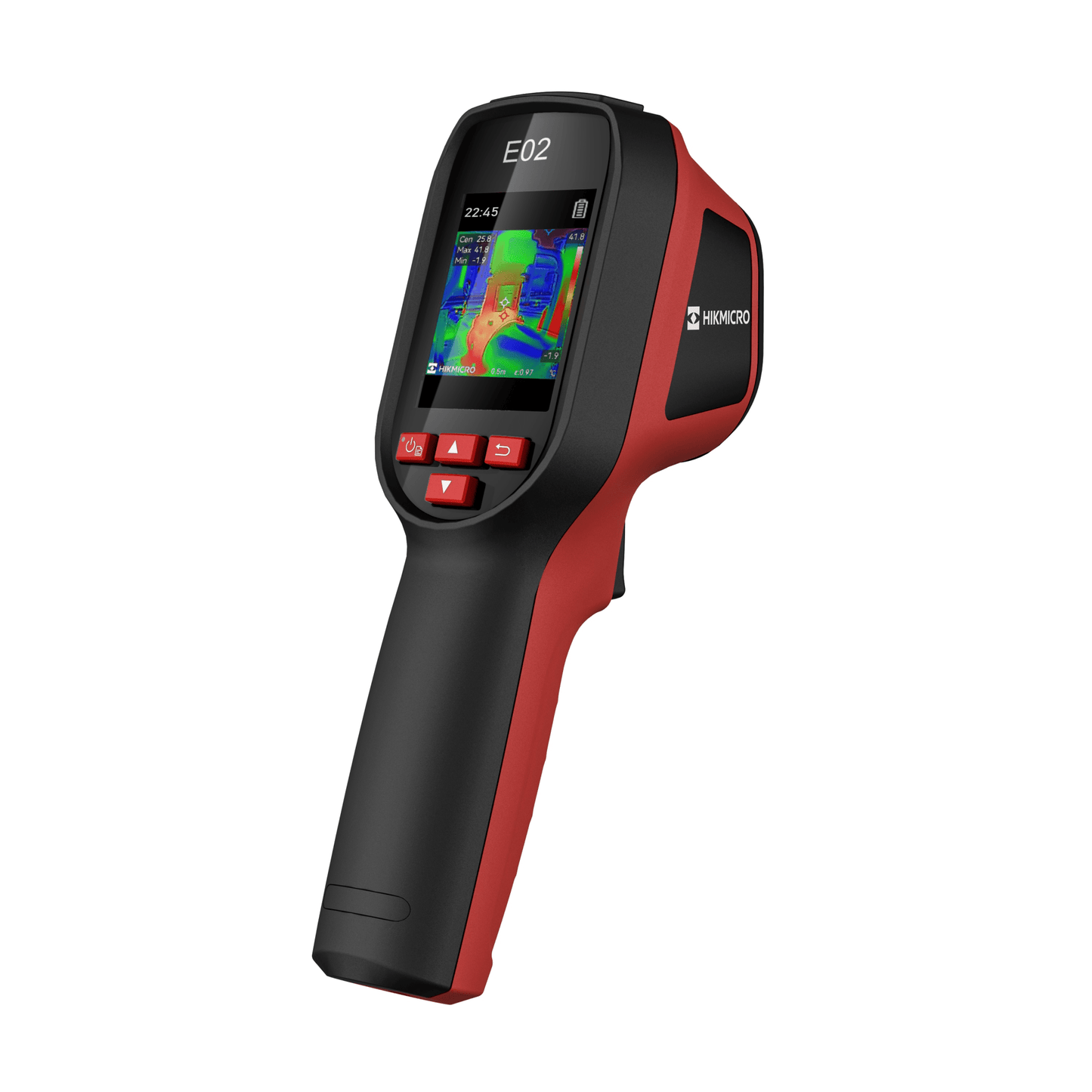 HM-E02 - Cámara Termográfica Portátil 96 x 96 Pixeles / Optico 640 x 480 / Conector Tipo USB - C / Lente 1.5 mm / IP54 / Rango de Medición de -20°C a 400°C