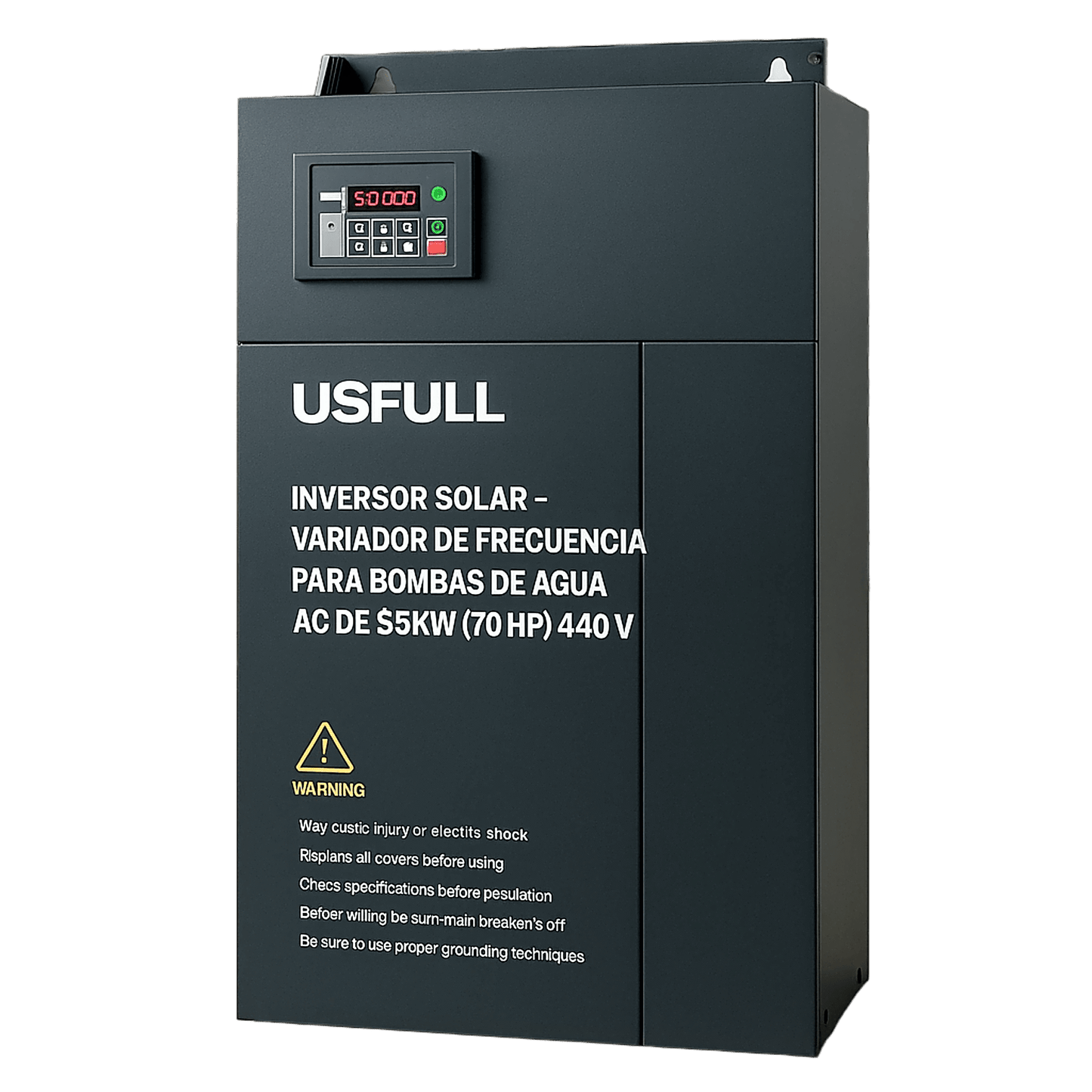 Inversor Solar - Variador de Frecuencia para Bombas de Agua AC de 55KW (70 HP) 440V: Potencia y Eficiencia para Aplicaciones Exigentes