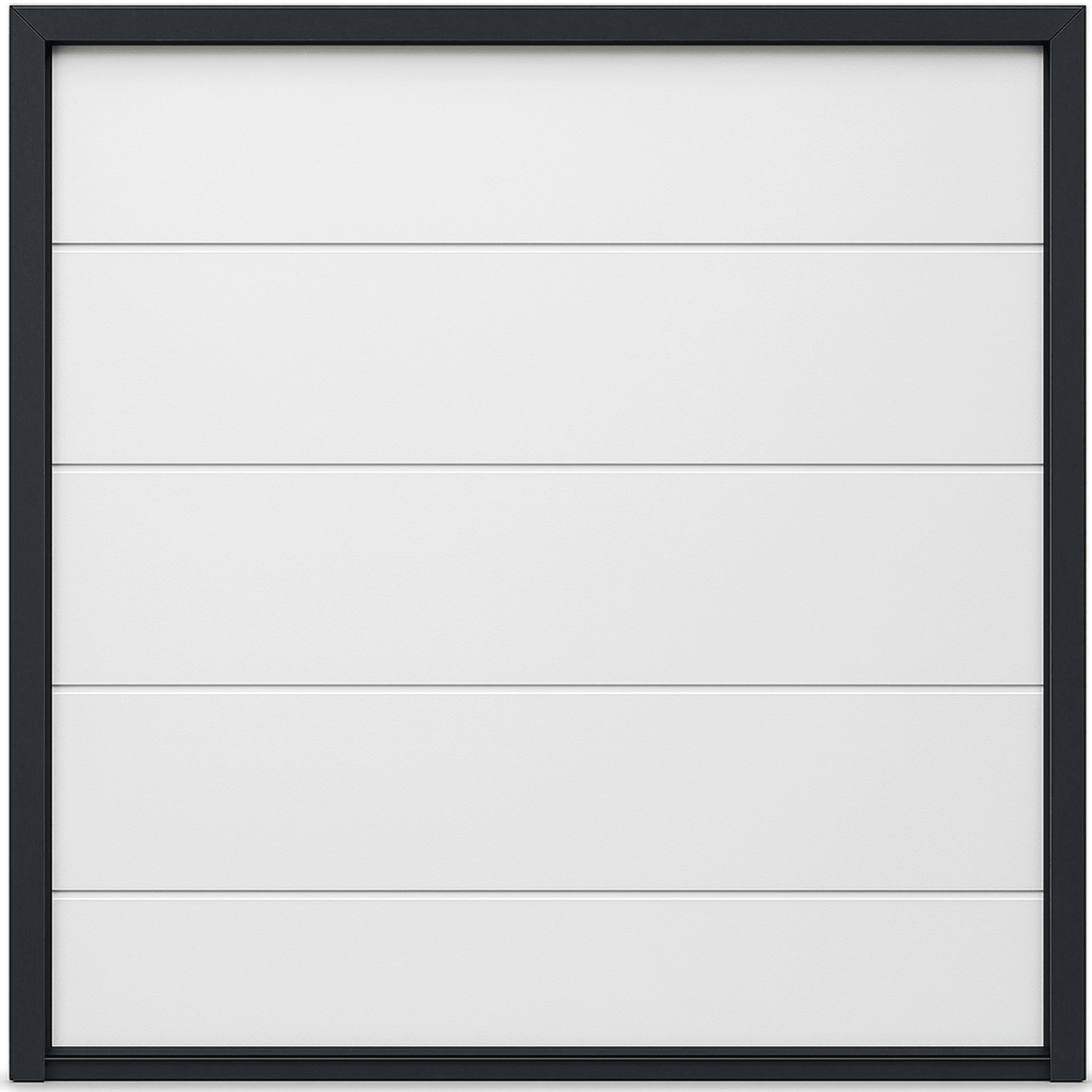 Puerta de Garage de Alta Calidad / Linea Central / Color Blanco 10X8 pies, AISLADA, Estilo Americana.