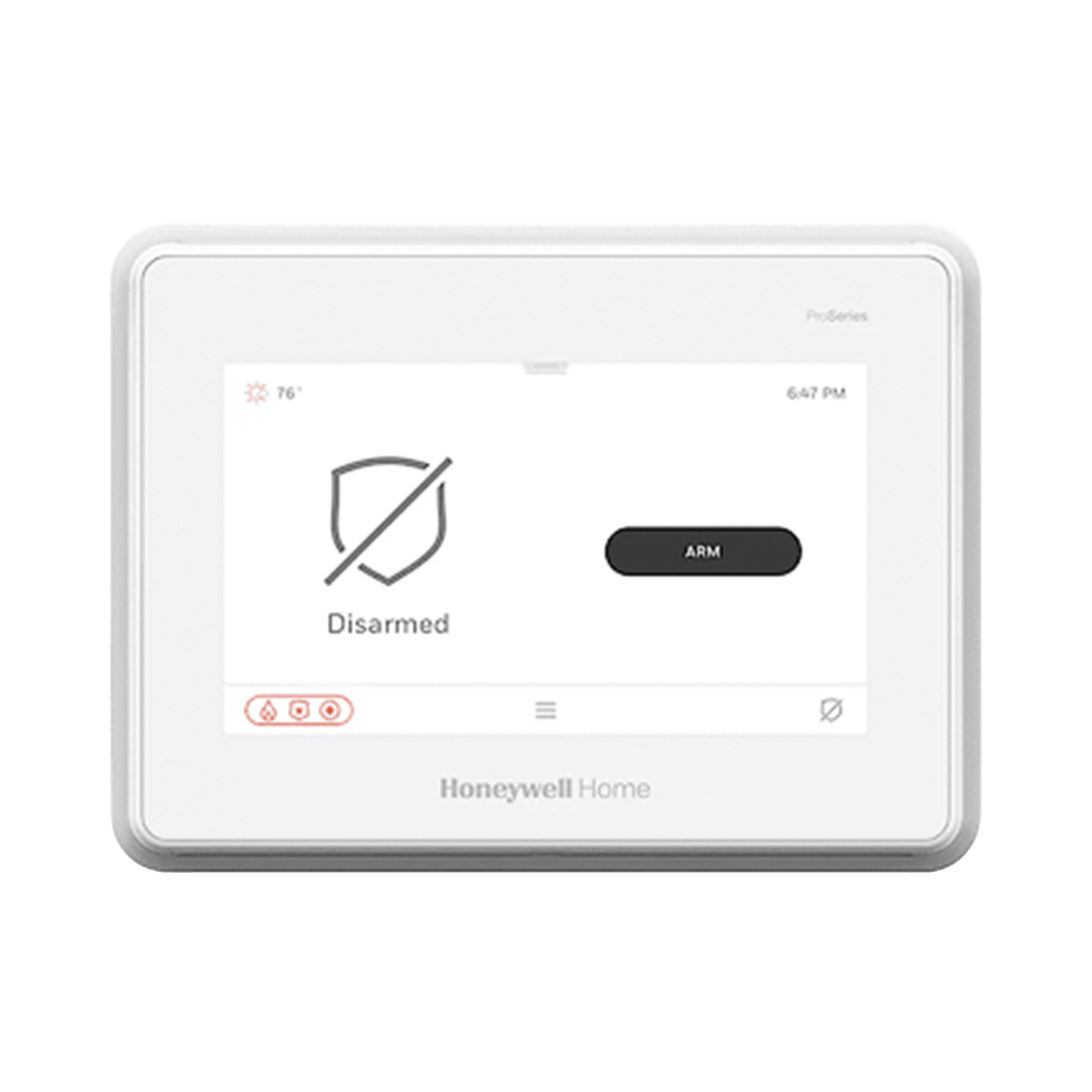 Sistema de Alarma con Pantalla Touch de 7" Compatible con sensores Inalambricos DSC, Bosh, 2GIG,ITI y Serie 5800 agregando el modulo PROTAKEOVR1